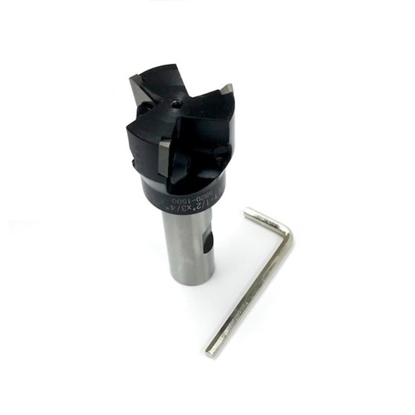 Hhip 1-1-2" X 3-4 Straight Shank Indexable End Mill 5820-1500