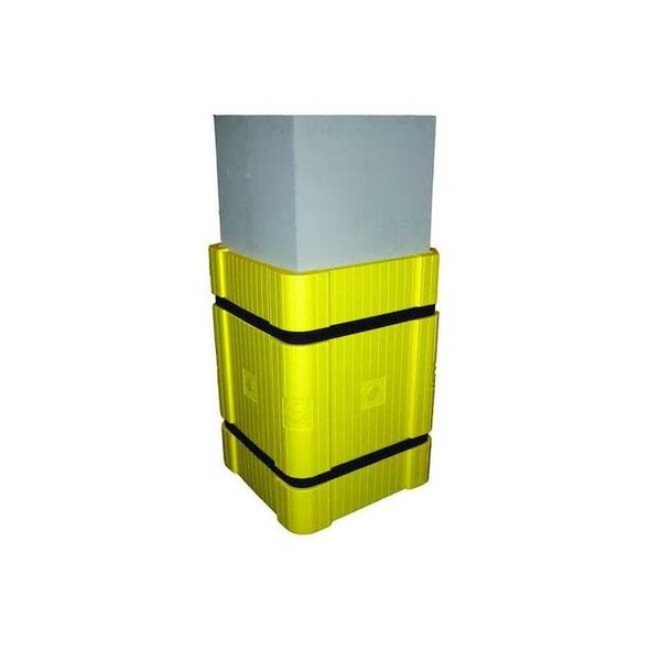 Sentry Parking Column Protector Kit, Yellow PS-Y-KIT