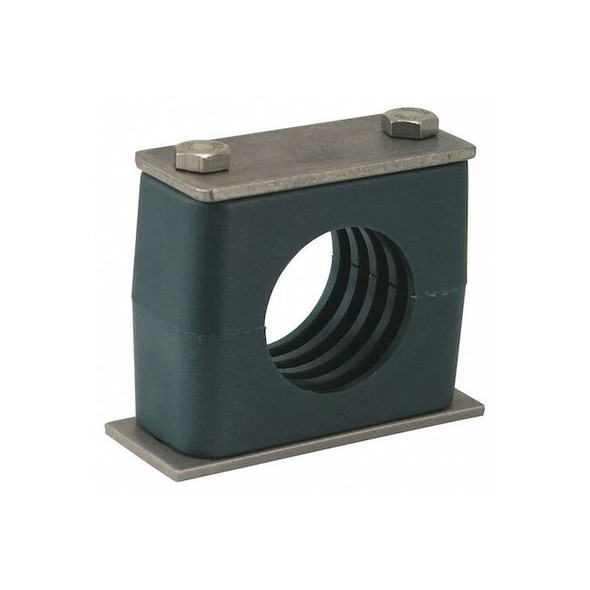 Zsi Vibration Beta Clamp,1 1/8"OD,2 23/64"W S4018S-SS