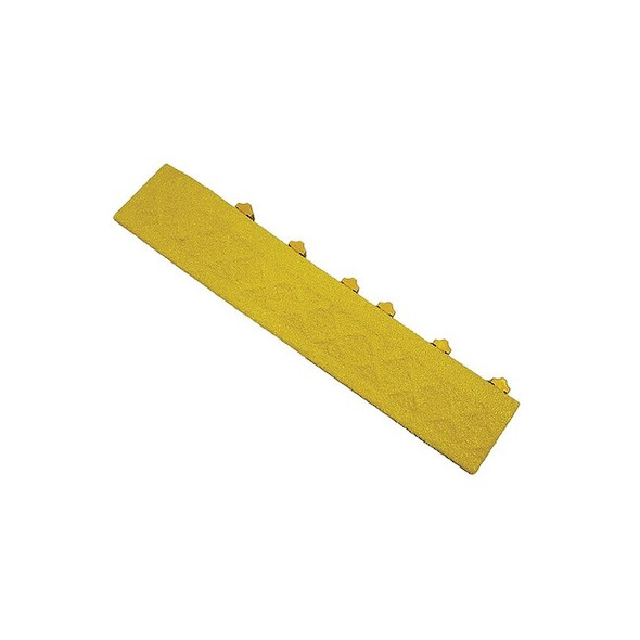 Safe-Flex Ramp Edge with Corner, PVC, 4 in W x 22 in L, 1 in Thick, 2 PK AM6-Y