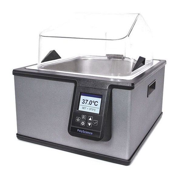Polyscience Water Bath,120V,Digital Display,8.6A,10L WBE10L11B