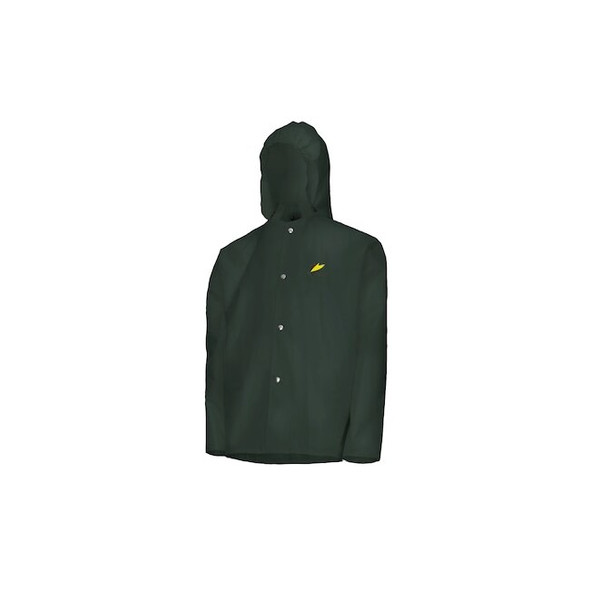 Dunlop Irontex jacket w/ hood snaps - Green 7632600.XL
