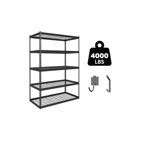 Manufacturer Varies General Purpose Boltless Metal Shelving B-ATLAS482472-5H1000