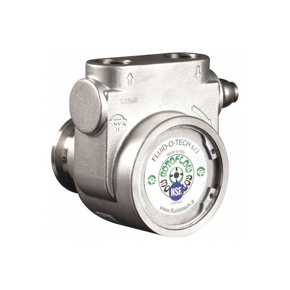 Fluid-O-Tech RotaryVanePump,1/2"InletDia,SS,For48Y PA 811