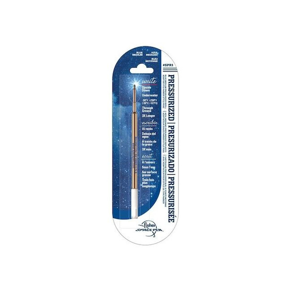 Fisher Space Pen Pen Ink Cartridge,Blue,Ballpoint SPR1