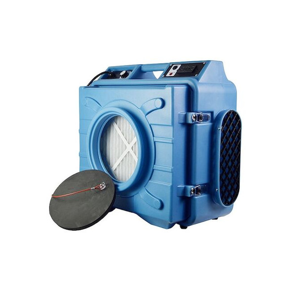 Puraero NegativeAirMachine,675cfm,Blue,115VAC PA-600-HAS