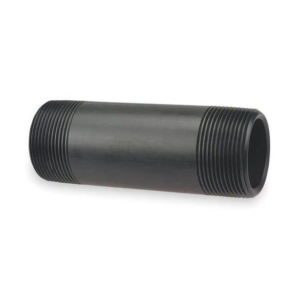 Nibco 1" MNPT x 2" TBE Kynar(R) Pipe Nipple Sch 80 6529 1xSH