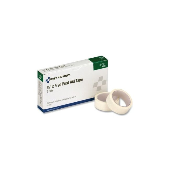 Medical Adheasive Tape, 1 in x 5 yd, Paper, 2/Box