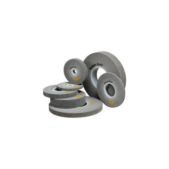 EXL PRO Deburring Wheel, 8 in x 3 in, Fine, 4500  rpm