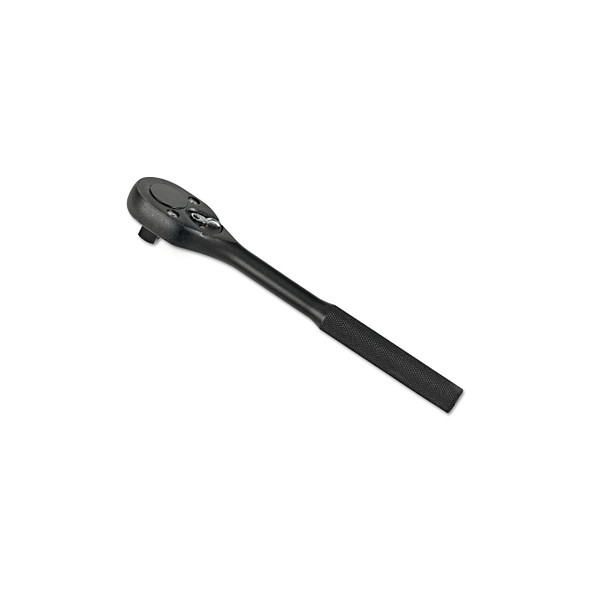 Classic Standard Length Pear Head Ratchet, 1/2 in Dr, 10 in L, Alloy Steel, Knurled Handle