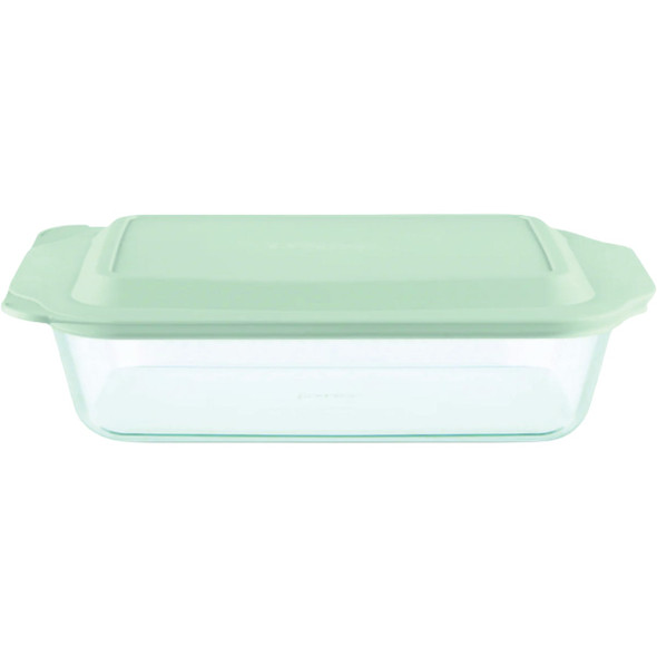 Pyrex 7 In. x 11 In. Baking Dish with Sage Lid 1134584