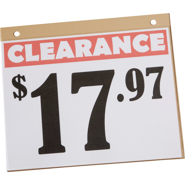 Kinter 11 In. W x 8-1/2 In. H Clear Hanging Sign Protector/Holder Pack of 2