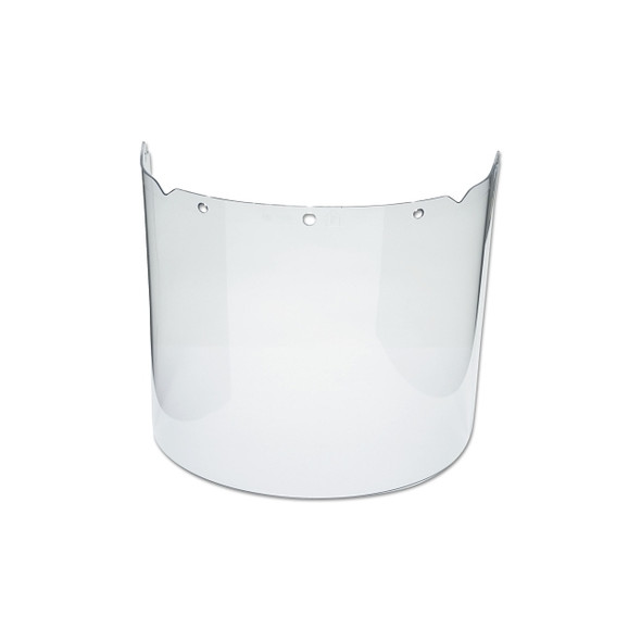 V-Gard® Accessory System Chemicals and Splash Visors, Propionate, Clear, 17 in L x 8 in H Pack of 5