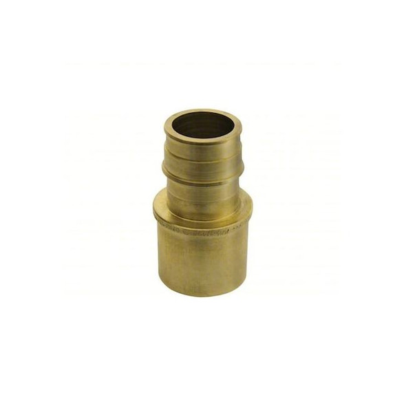 Uponor Strt, Brass; Copper, Barbed 1", Cup 1" LF4511010