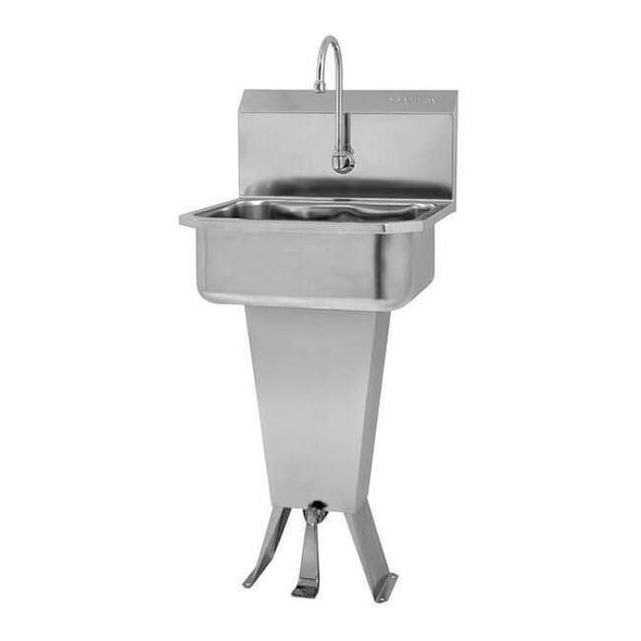 Sani-Lav Hand Sink,With Faucet,19 In. L,18 In. W 5011