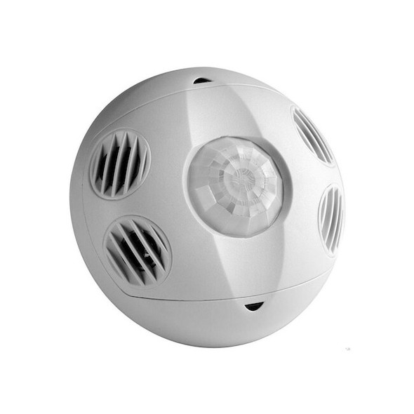 Leviton Ceiling Mount Sensor, Hard Wired, White, 1,000 sq ft, LED OSC10-MWW