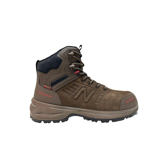 Men's Athletic High-Top Shoe, Chocolate, 7 1/2, MIDCLBRBR