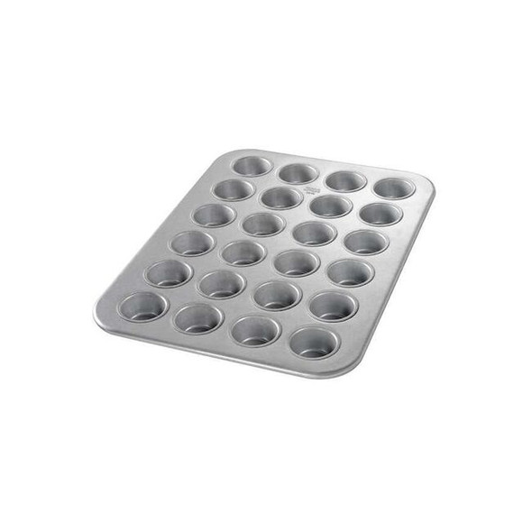 Chicago Metallic Mini Muffin Pan,12 7/8 in W 45245
