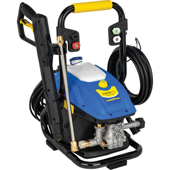 2200 PSI, 1.8 GPM Cold Water Electric Pressure Washer with 4-Quick-Connect Spray Nozzles GYE22C