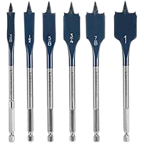 6 pc. Standard Spade Bit Set DSB5006