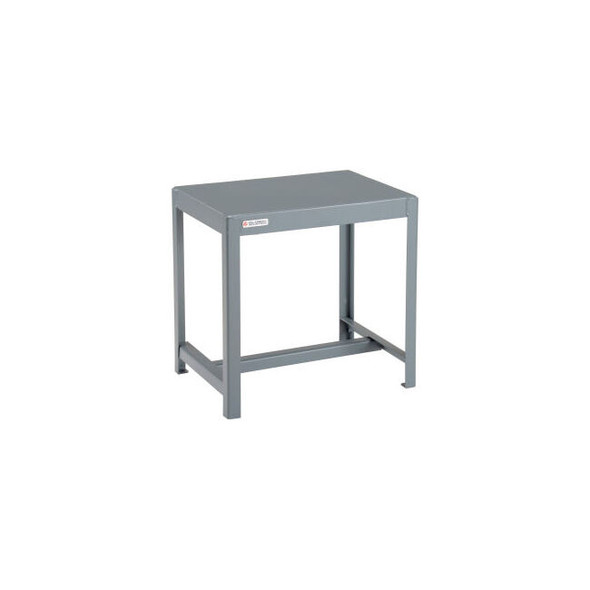 Global Industrial Standard Machine Table 14 Gauge Welded Top 24""W x 18""D x 24"