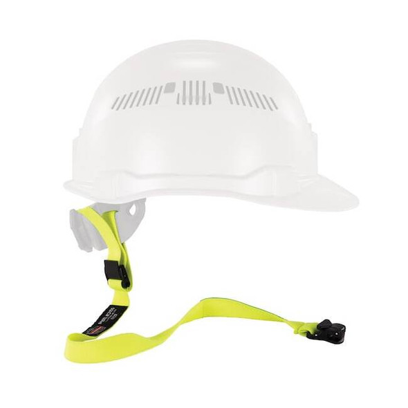 Ergodyne 3155 Lime Elastic Lanyard with Clamp - 2lbs, 10PK 3155PK