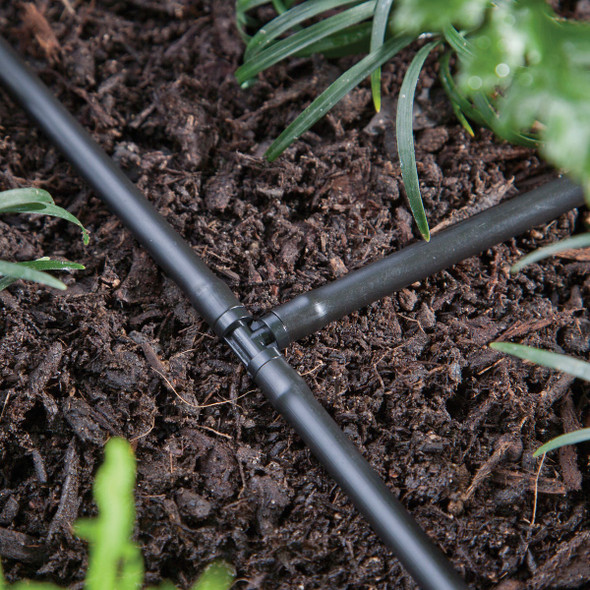 Raindrip 1-4 In. Barbed Tee (10-Pack) 307010B 754110