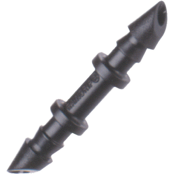 Raindrip 1/4 In. Double Barbed Connector (50-Pack) 312050B
