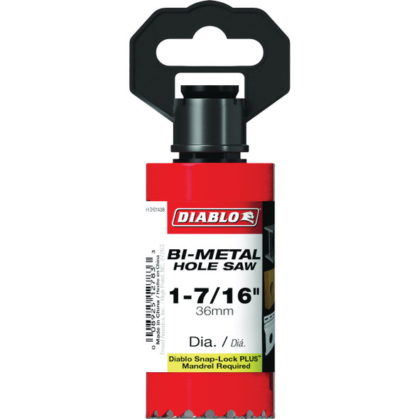 Diablo 1-7/16 In. x 2-3/8 In. Hole Saw DHS1438