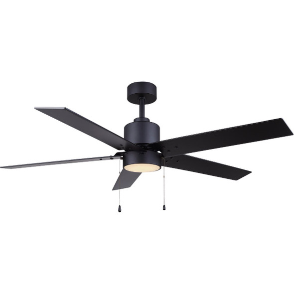 Canarm Romy 52 In. Black Ceiling Fan CF52ROM5BK-ES