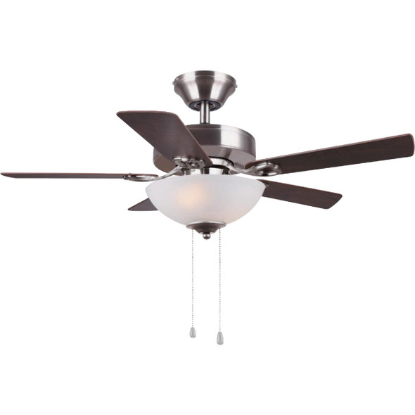 Canarm Dane 42 In.5-Blade Brushed Nickel Ceiling Fan CF42DAN5BN