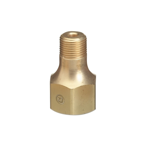 Male NPT Outlet Adaptor for Manifold Pipelines, Argon/Helium/Nitrogen, 3/4 in