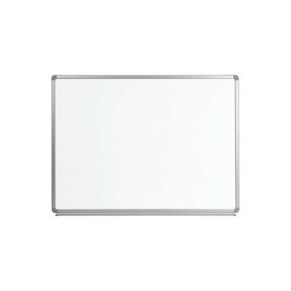 Flash Furniture 36"x48" Magnetic Whiteboard, Aluminum Frame YU-90X120-WHITE-GG