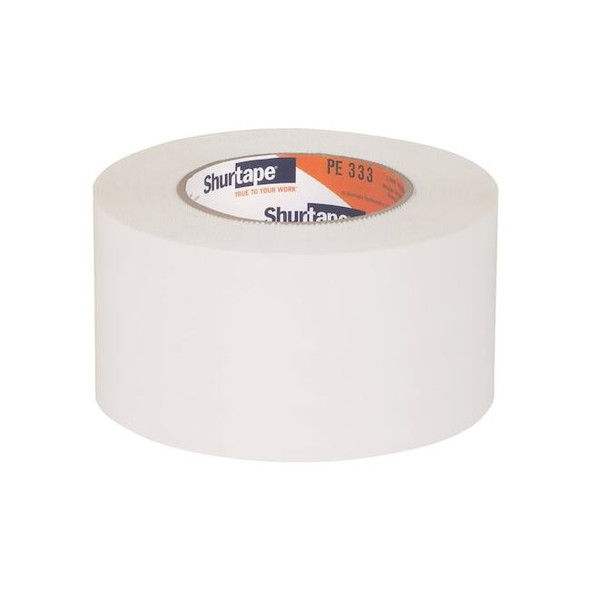 Shurtape Film Tape, White, 60 yd L, 2-7/8 in W 152424