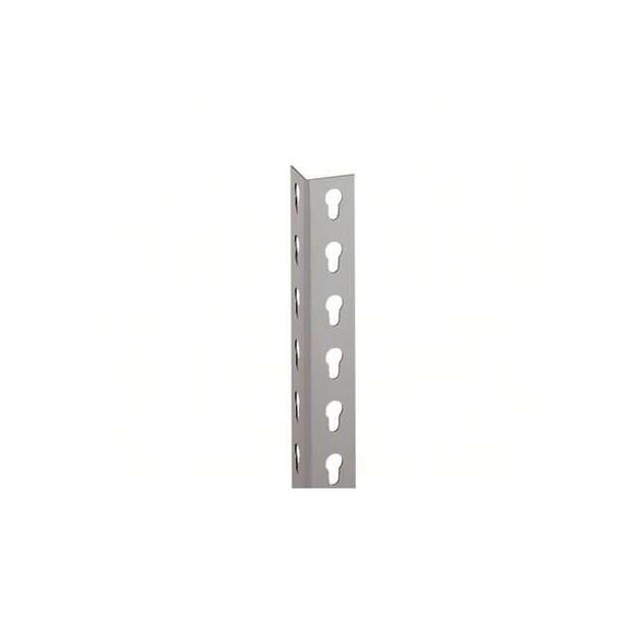 Lyon Angle End Upright Post,Gray,Steel DDUL72