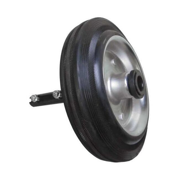 Dayton Wheel, Black/Silver, 7 in Dia, PK2 VE1YNW8WG