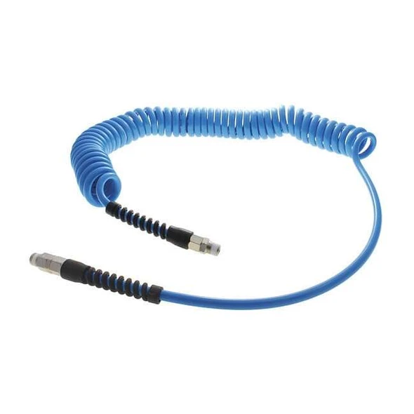 Atp Coiled Air Hose,3/8" ID x 20 ft. TT-38-25-LB-RS2