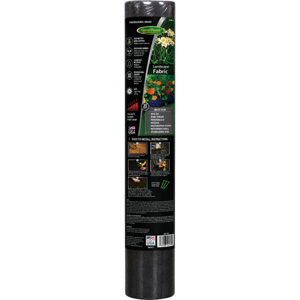 Green Thumb 4 Ft. x 100 Ft. 30 Year Pro Landscape Fabric 437-GT