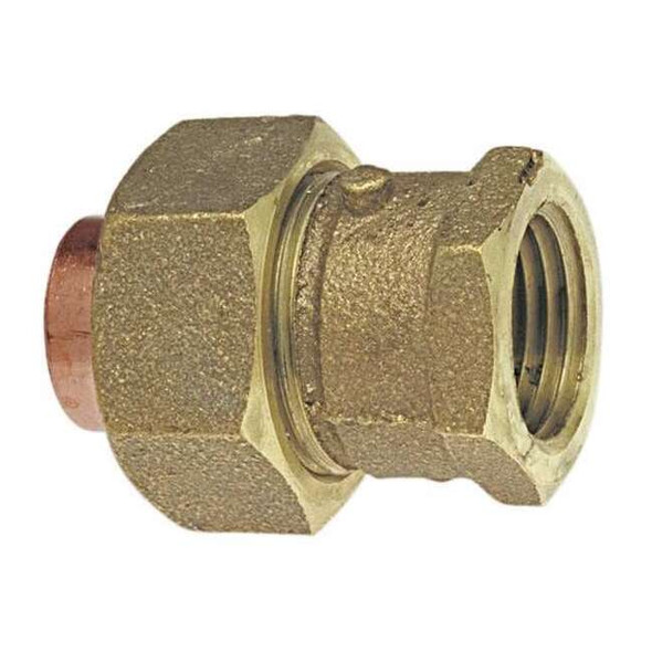 Nibco Fitting Union,Cast Bronze,C x FNPT,2 In 7333 2