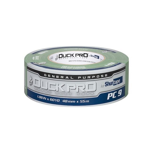 Shurtape ClothTape,Green,60-1/8ydL,1-7/8inW 105466