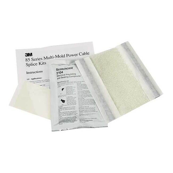 3m Splice Kit, 4/0 AWG Max, Black, Epoxy Insulation, 1,000 V 85-14