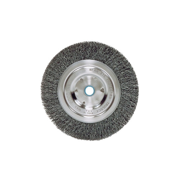 Vortec Pro® Crimped Wire Wheel, 6 in D, Wide, .014 Wire, 6,000 rpm, Retail Pk