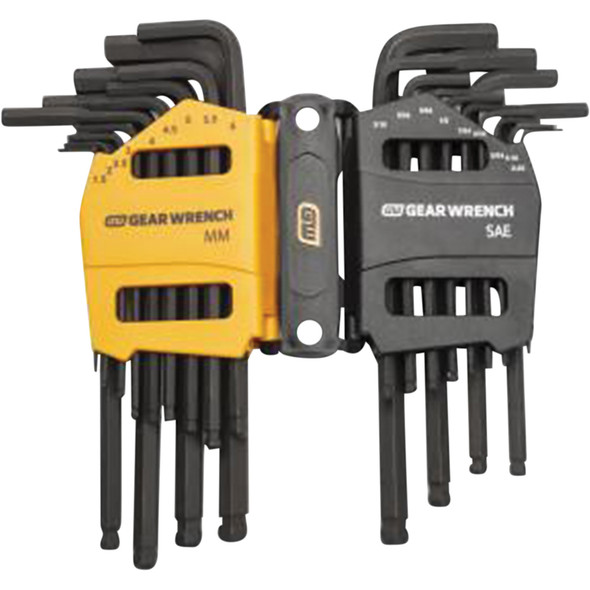 26PC SAE/MET BALL END HEX KEY 83505