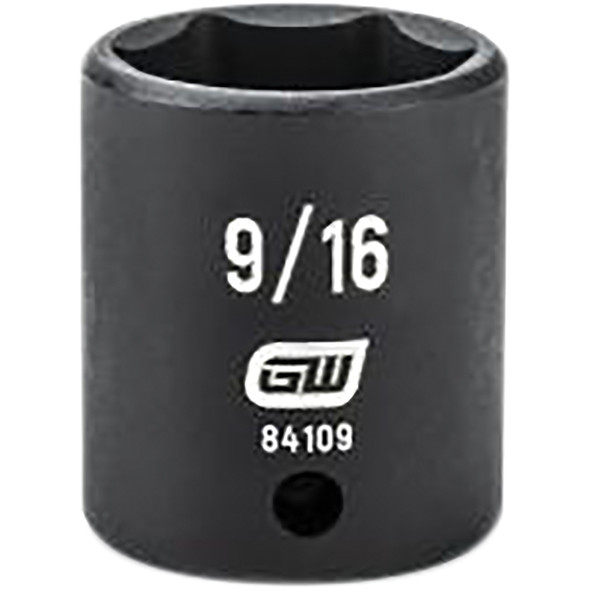 1/4 Drive Impact Socket, 9/16" 84109
