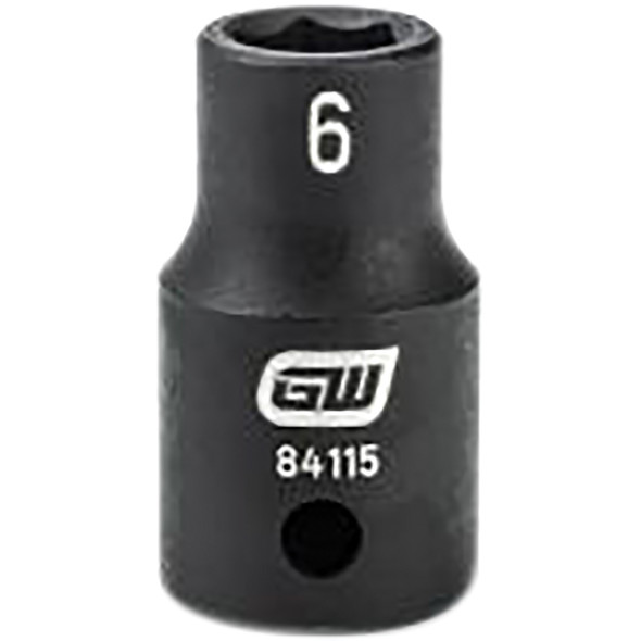 1/4 Drive Impact Socket, 6mm 84115