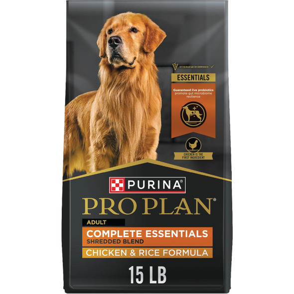 Purina Pro Plan 18 Lb. Shredded Blend Chicken & Rice Dry Dog Food 10167A