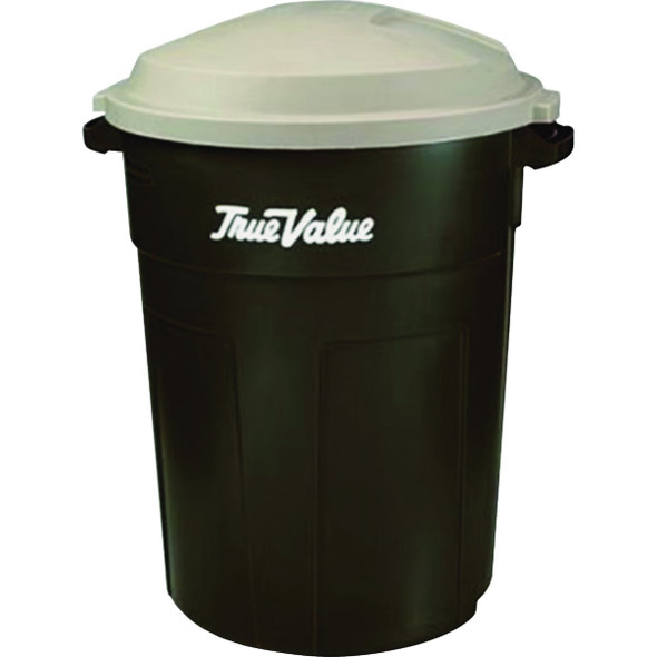 Rubbermaid Roughneck 32 Gal. True Value Branded Trash Can FG2894TVEGRN