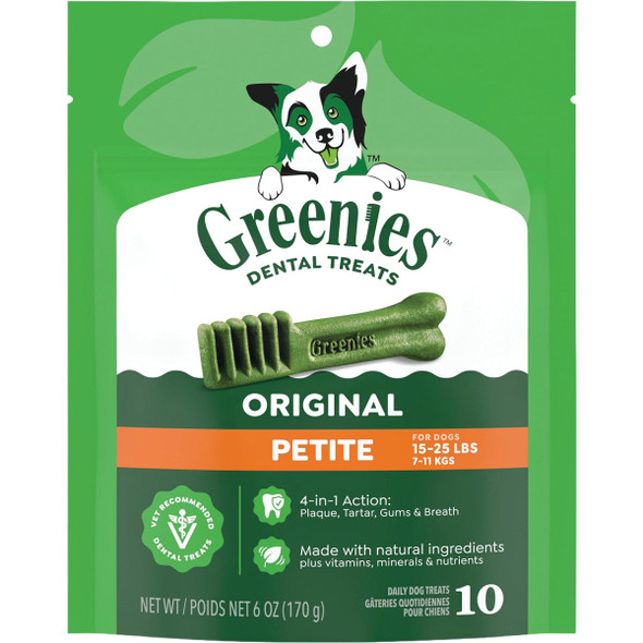 Greenies Petite Dog Dental Treat (10-Pack) 10292