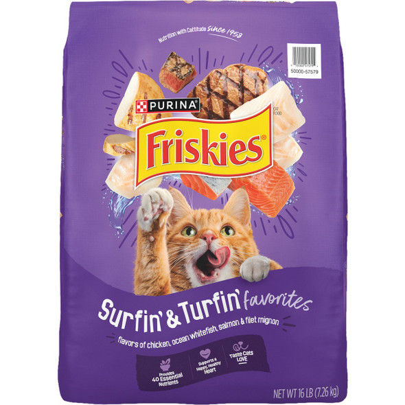 Purina Friskies 16 Lb. Dry Cat Food 57579