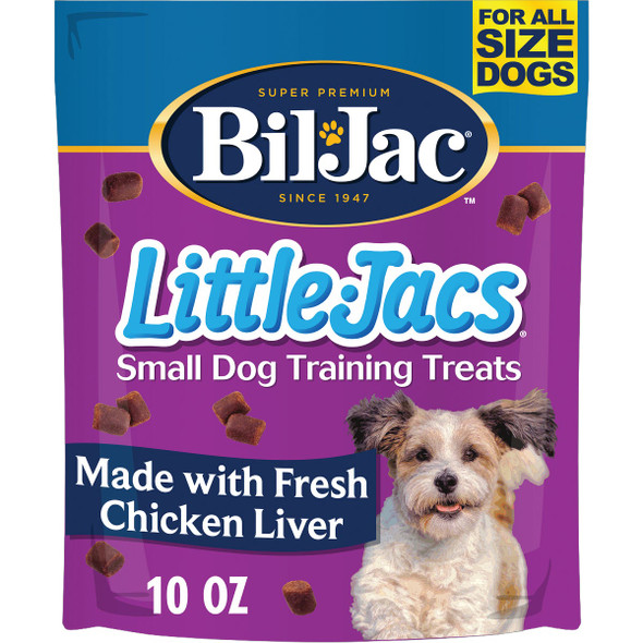 Bil-Jac Little-Jacs 10 Oz. Chicken Liver Training Treats 510